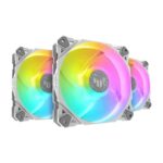 ASUS TUF Gaming TF120 ARGB White 120mm Cabinet Fan (Triple Pack)