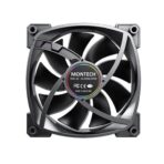 Montech AX120 PWM ARGB 120mm Cabinet Fan – Black (Triple Pack) - Image 3