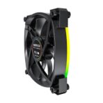Montech AX120 PWM ARGB 120mm Cabinet Fan – Black (Triple Pack) - Image 2