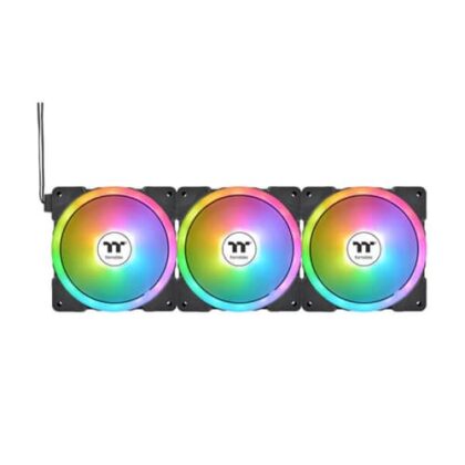 Thermaltake Swafan EX14 ARGB Premium Edition 140mm Cabinet Fan – Triple Pack