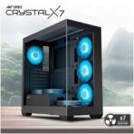 ANT Esports Crystal X7 ARGB ATX Mid Tower Case - Image 3