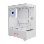Dawg X 430 ARGB White ATX Mid Tower Case