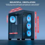 Dawg X 520 ARGB ATX Mid Tower Case - Image 3