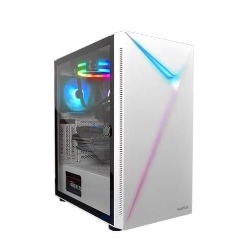 Gamdias Argus E4 Elite RGB White ATX Mid Tower Case - Image 1