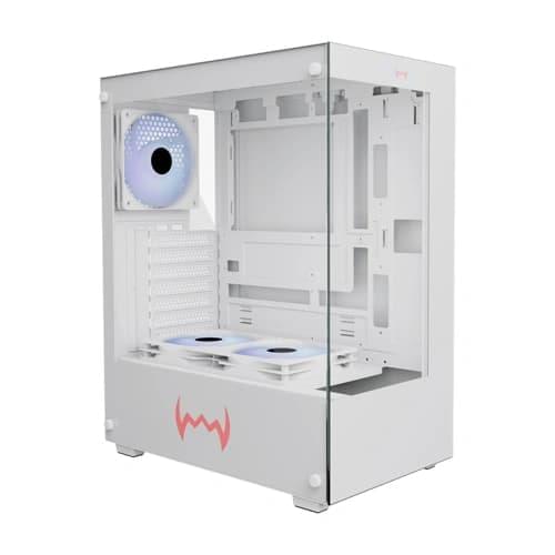 x430-argb-white-image Dawg X 430 ARGB White ATX Mid Tower Case - Image 1